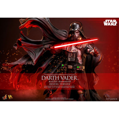 Star Wars 1/6 Darth Vader (Battle Damaged) Deluxe Version -Action Figuuri