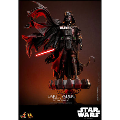 Star Wars 1/6 Darth Vader (Battle Damaged) Deluxe Version -Action Figuuri