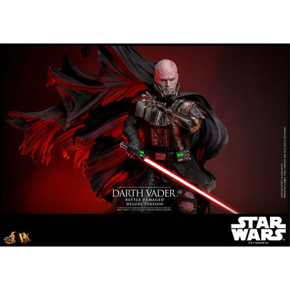 Star Wars 1/6 Darth Vader (Battle Damaged) Deluxe Version -Action Figuuri