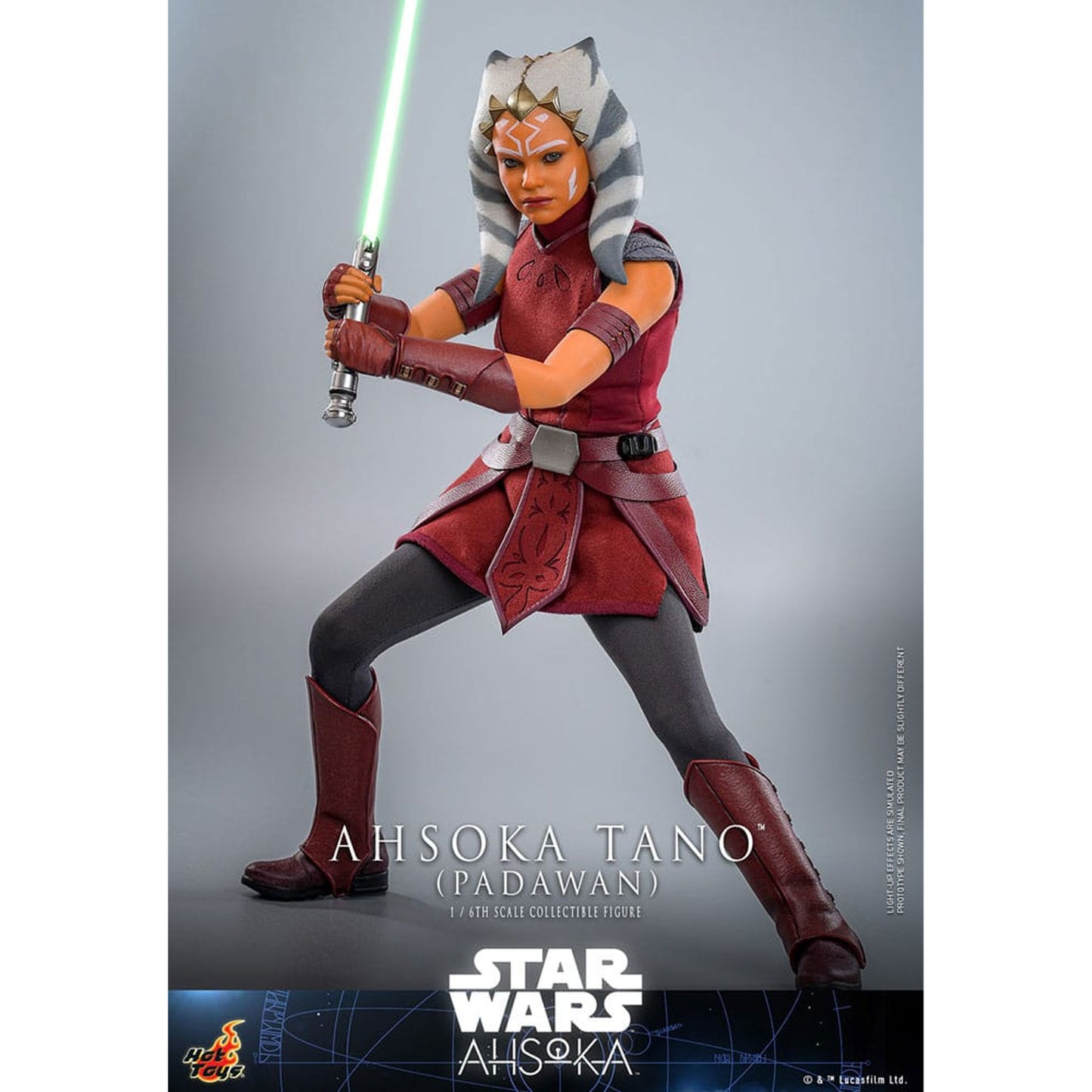 Star Wars: Ahsoka 1/6 Ahsoka Tano (Padawan) -Action Figure