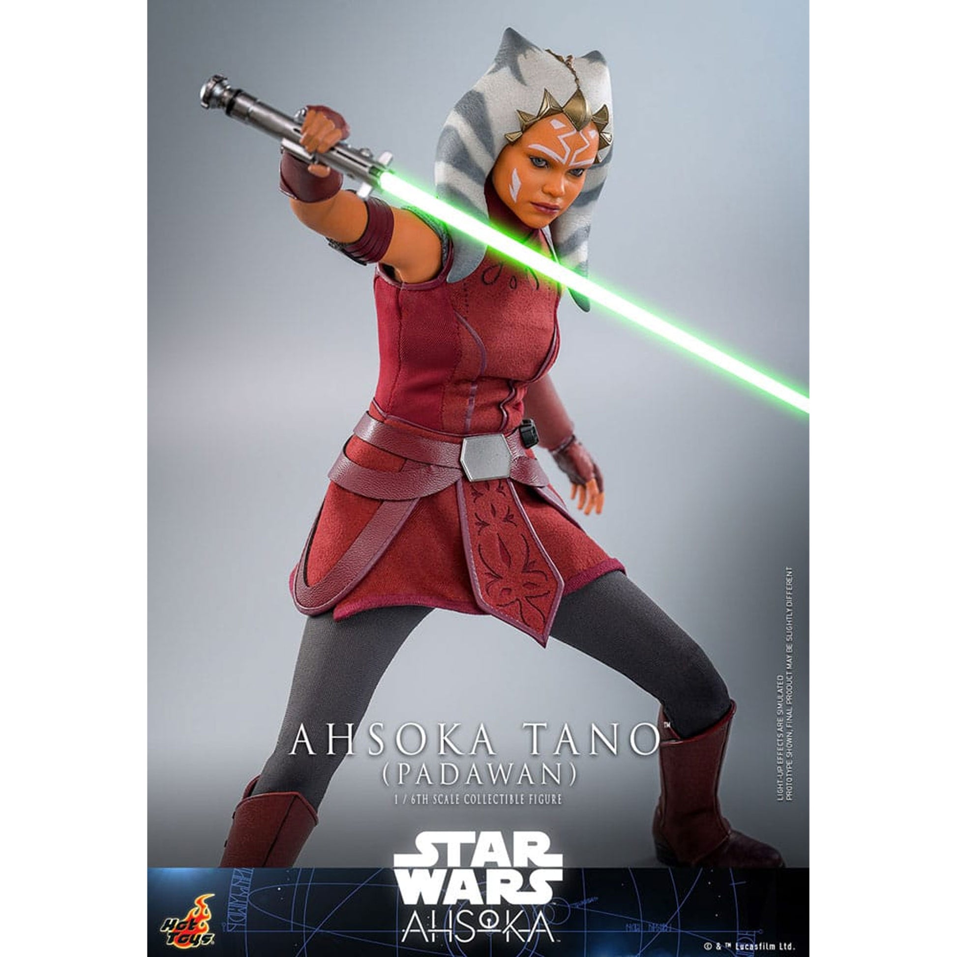 Star Wars: Ahsoka 1/6 Ahsoka Tano (Padawan) -Action Figure