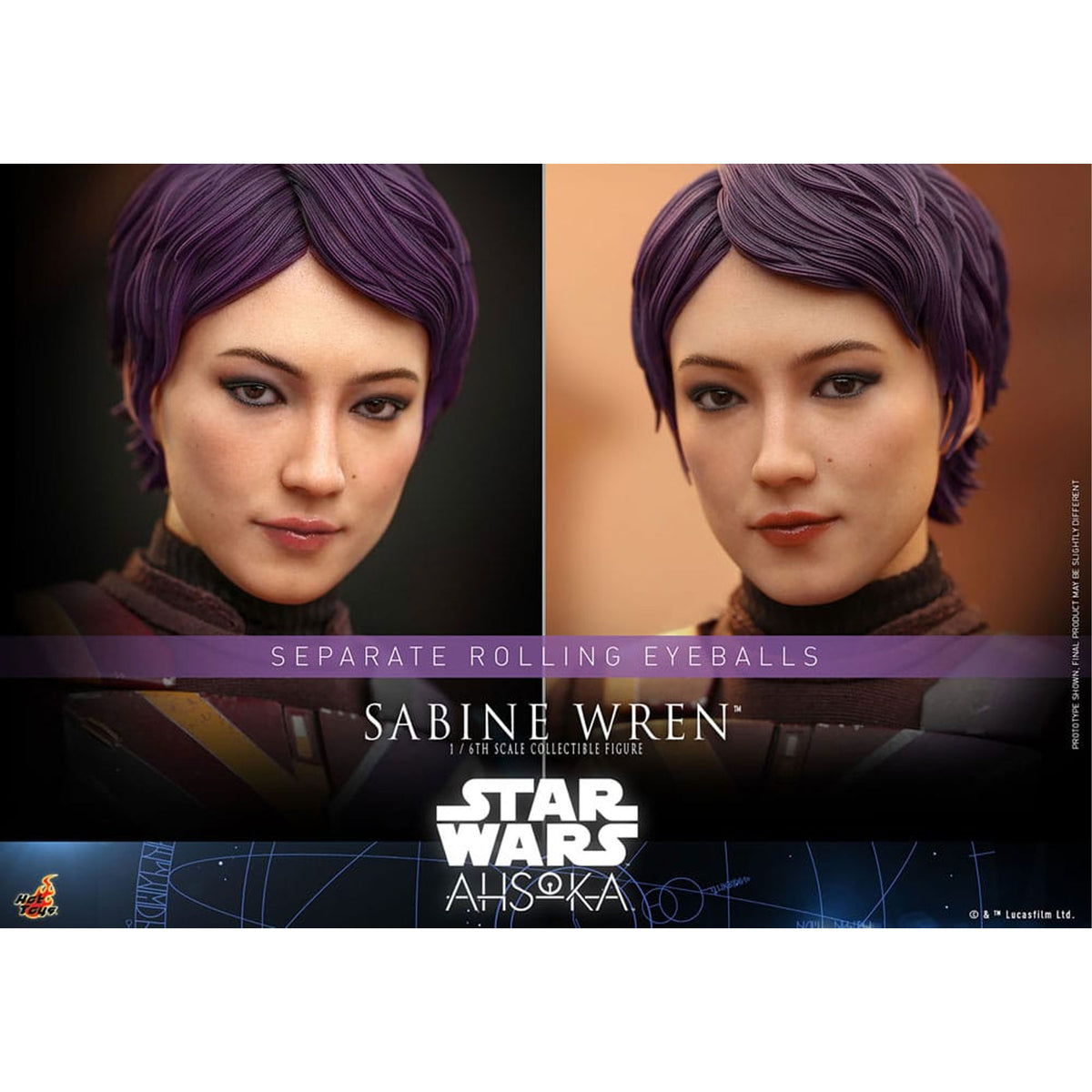 Star Wars: Ahsoka 1/6 Sabine Wren -Action Figure