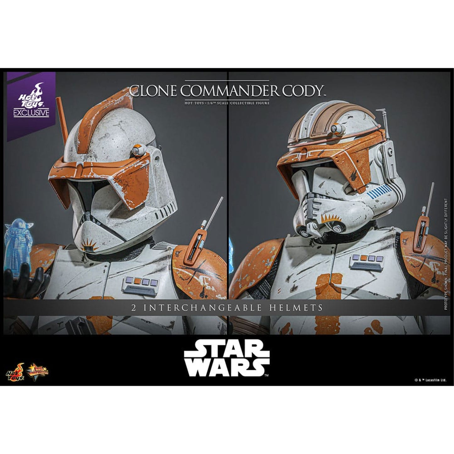 Star Wars: Episode III - Revenge of the Sith Action Figure 1/6 Clone Commander Cody