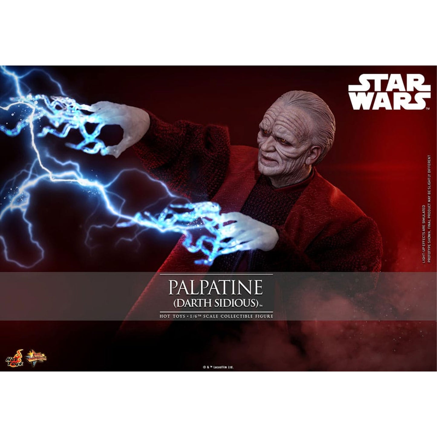Star Wars: Episode III - Revenge of the Sith Action Figure 1/6 Palpatine (Darth Sidious)