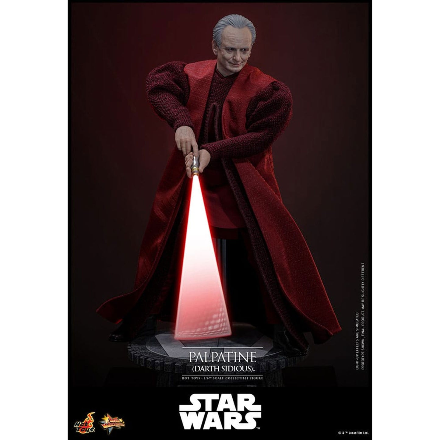 Star Wars: Episode III - Revenge of the Sith Action Figure 1/6 Palpatine (Darth Sidious)