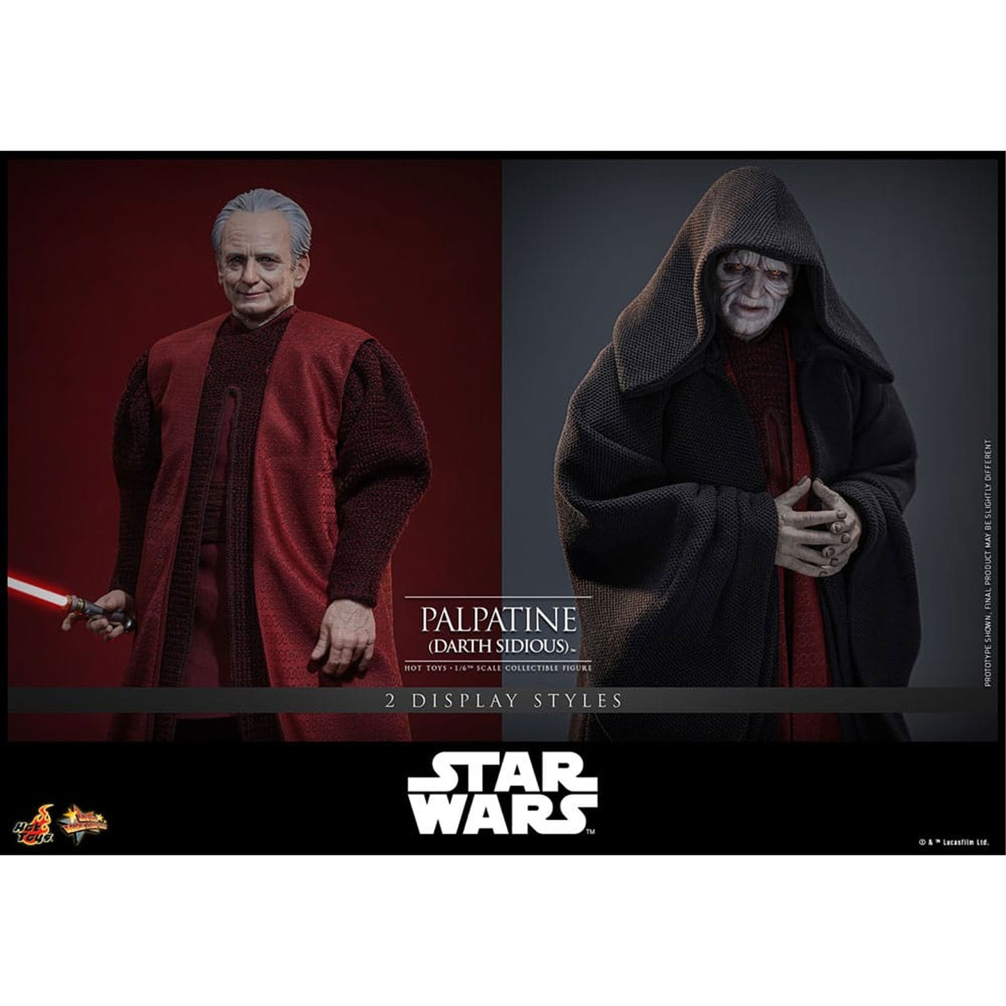 Star Wars: Episode III - Revenge of the Sith Action Figure 1/6 Palpatine (Darth Sidious)