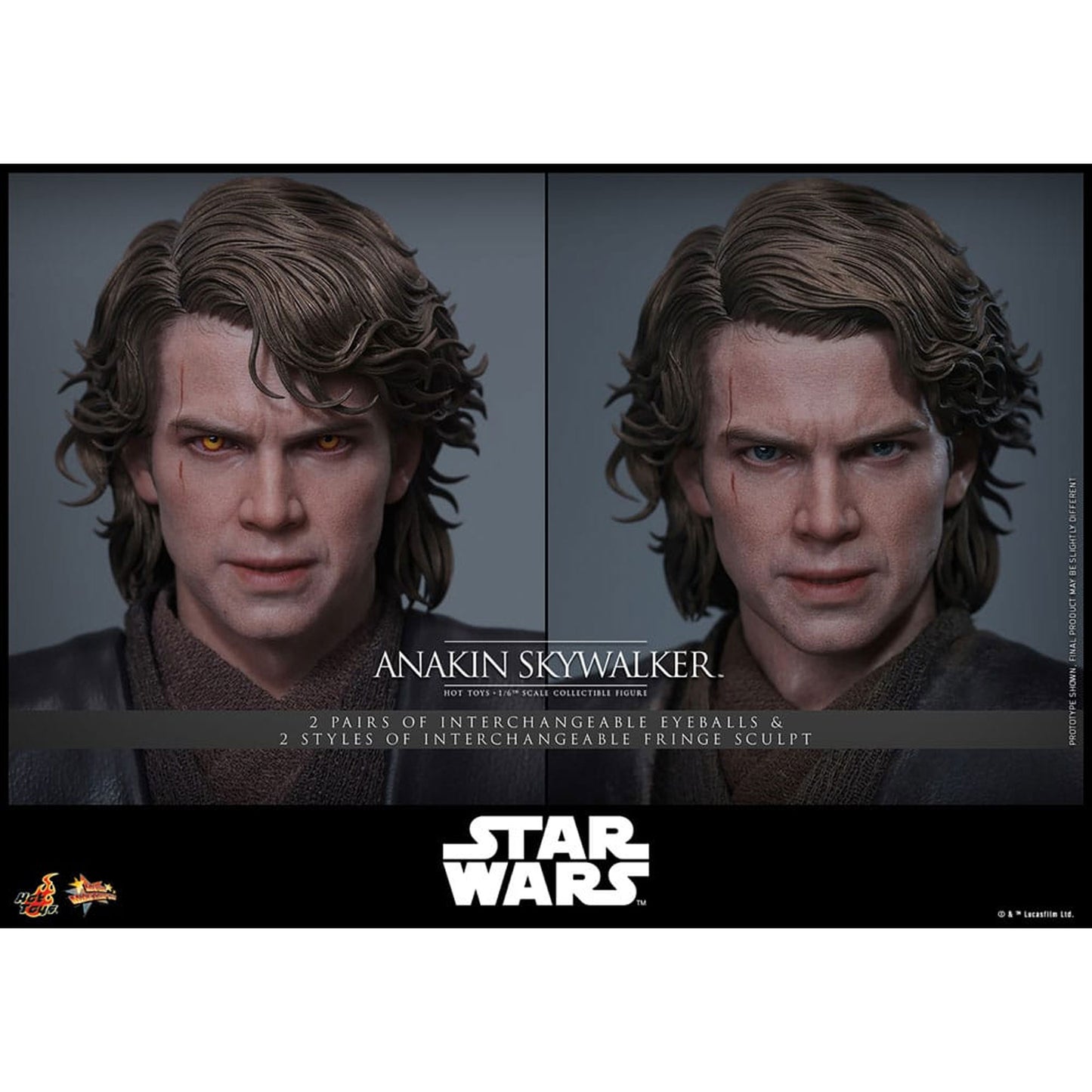 Star Wars: Episode III - Revenge of the Sith Movie Masterpiece Action Figure 1/6 Anakin Skywalker