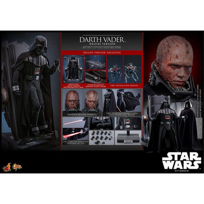 Star Wars: Episode III - Revenge of the Sith Movie Masterpiece Action Figure 1/6 Darth Vader (Deluxe Version)