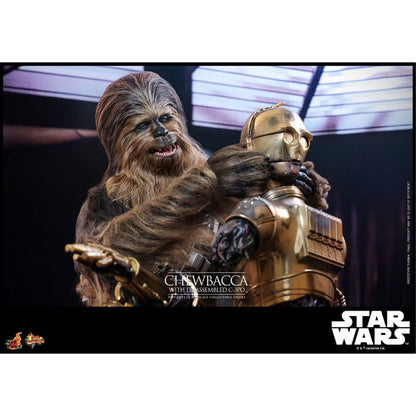 Star Wars Episode V Movie Masterpiece 1/6 Chewbacca with Disassembled C-3PO -Action Figuuri