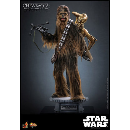 Star Wars Episode V Movie Masterpiece 1/6 Chewbacca with Disassembled C-3PO -Action Figuuri