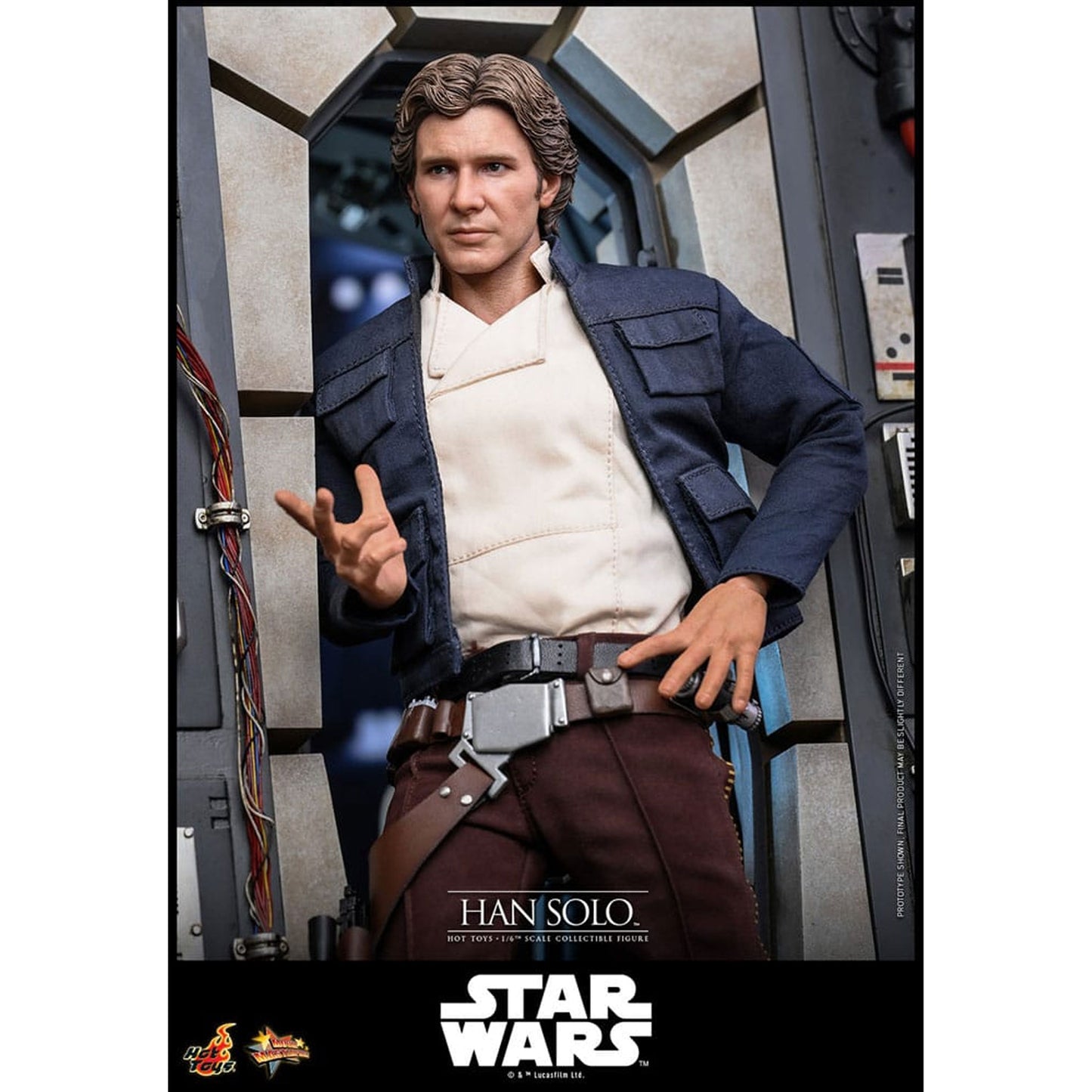 Star Wars Episode V Movie Masterpiece 1/6 Han Solo -Action Figure