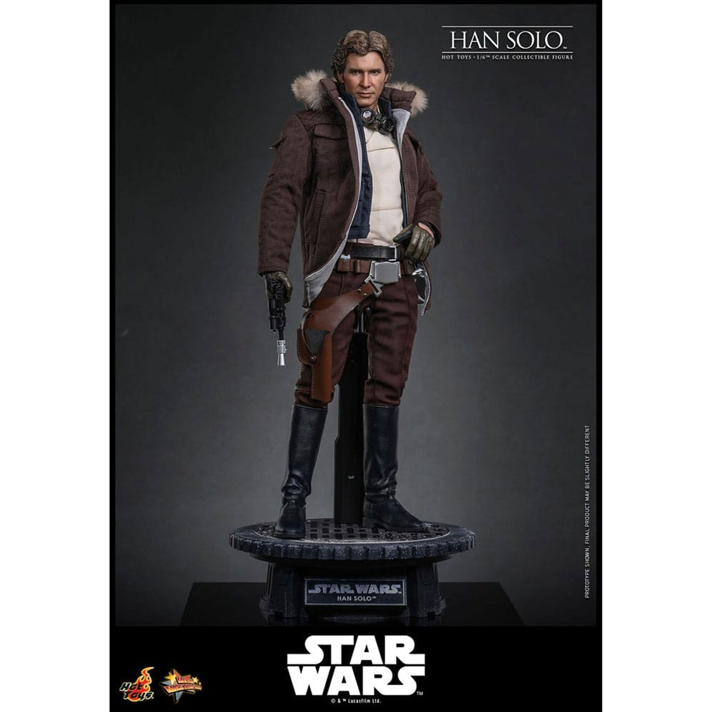 Star Wars Episode V Movie Masterpiece 1/6 Han Solo -Action Figure