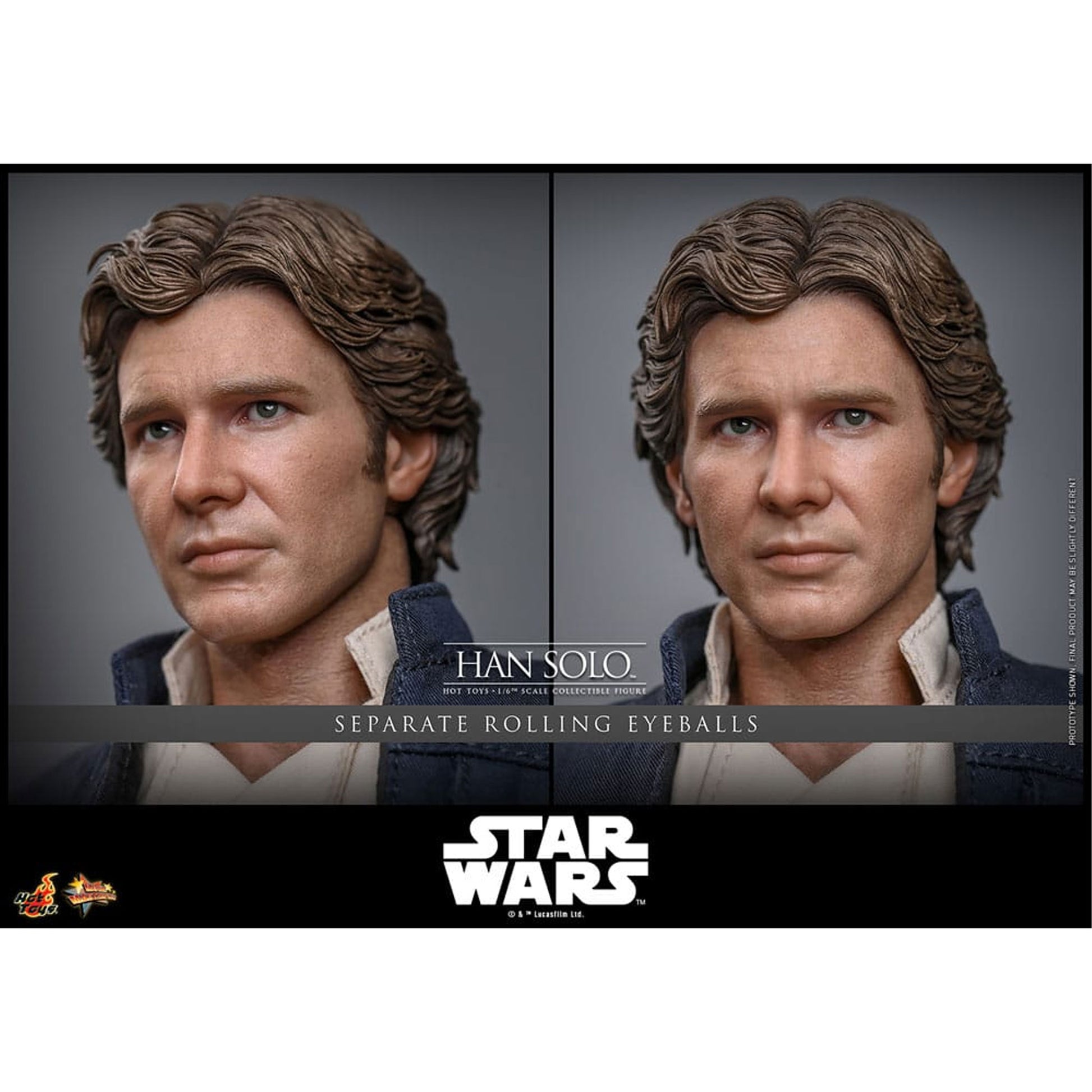 Star Wars Episode V Movie Masterpiece 1/6 Han Solo -Action Figure