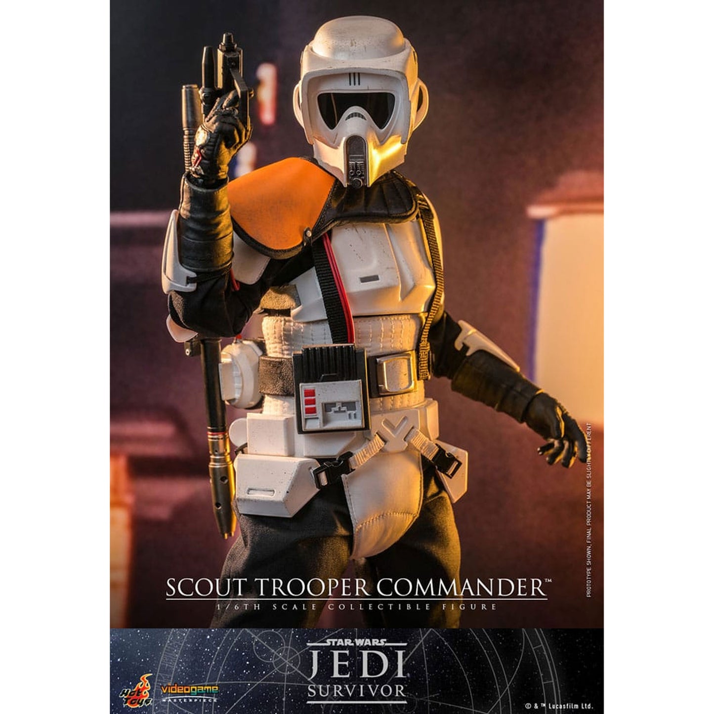 Star Wars: Jedi Survivor Videogame Masterpiece 1/6 Scout Trooper Commander