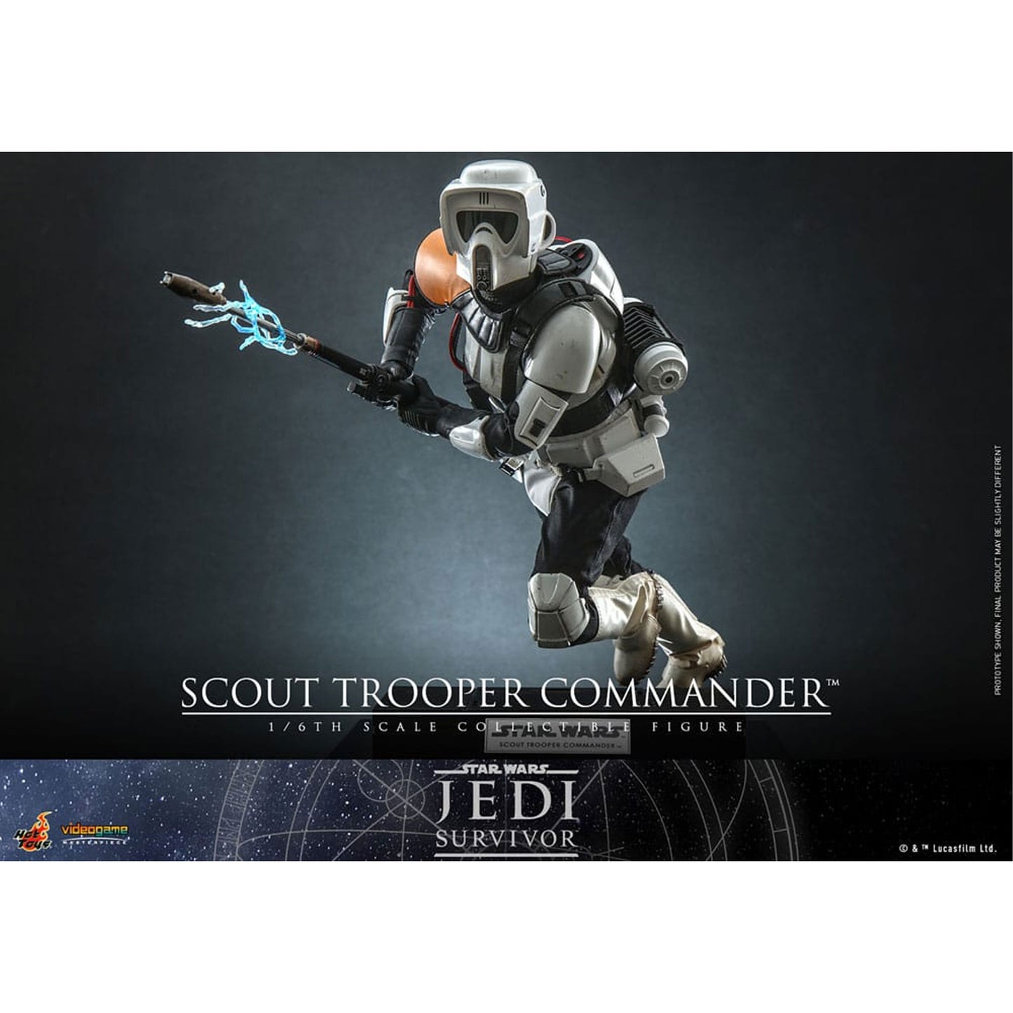 Star Wars: Jedi Survivor Videogame Masterpiece 1/6 Scout Trooper Commander