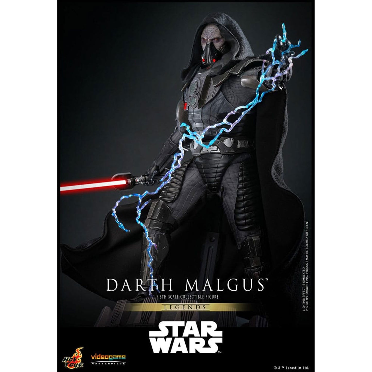 Star Wars Legends Videogame Masterpiece Action Figure 1/6 Darth Malgus