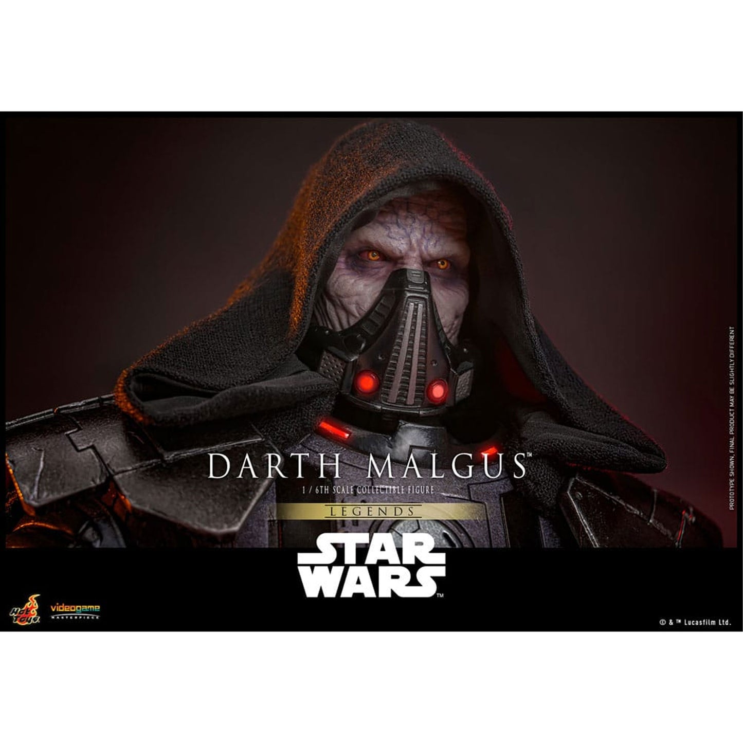 Star Wars Legends Videogame Masterpiece Action Figure 1/6 Darth Malgus