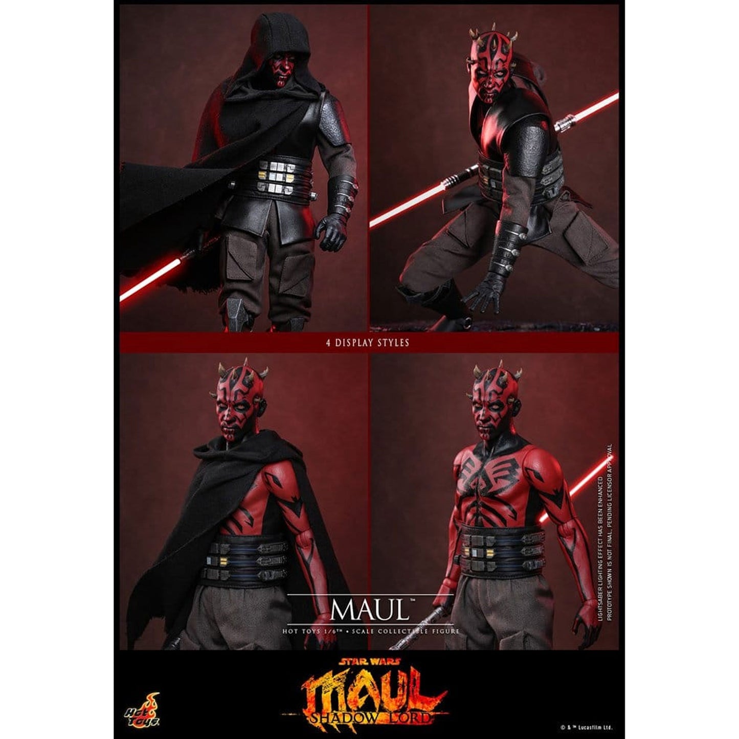 Star Wars: Maul - Shadow Lord Television Masterpiece 1/6 Maul -Action Figure