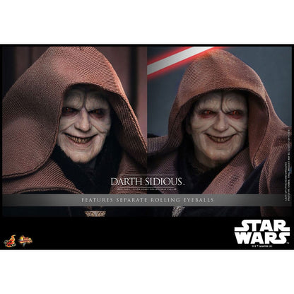 Star Wars Movie Masterpiece 1/6 Darth Sidious -Action Figuuri