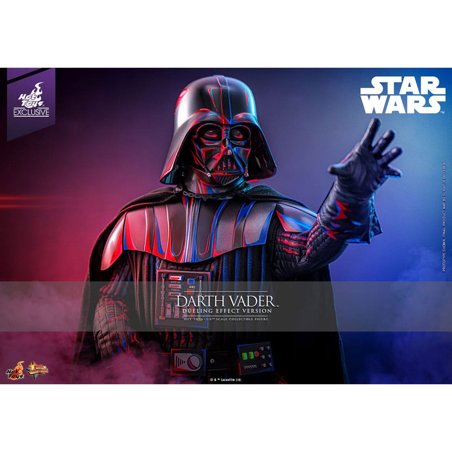 Star Wars Movie Masterpiece Action Figure 1/6 Darth Vader (Dueling Effect Version) Hot Toys Exclusive