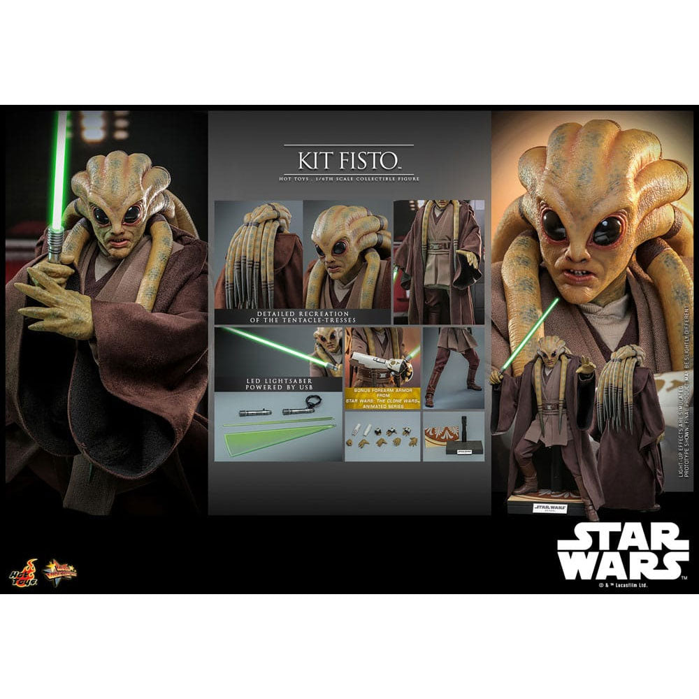 Star Wars Movie Masterpiece 1/6 Kit Fisto