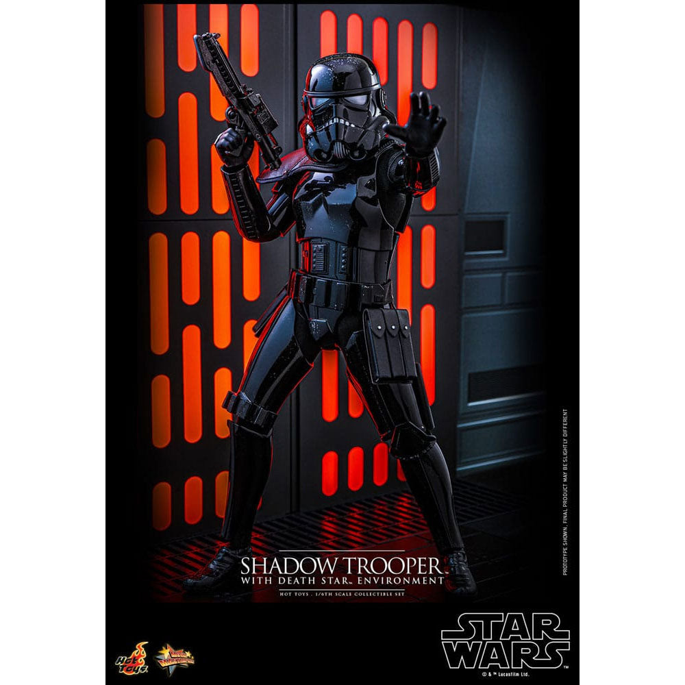 Star Wars Movie Masterpiece 1/6 Shadow Trooper with Death Star Environment