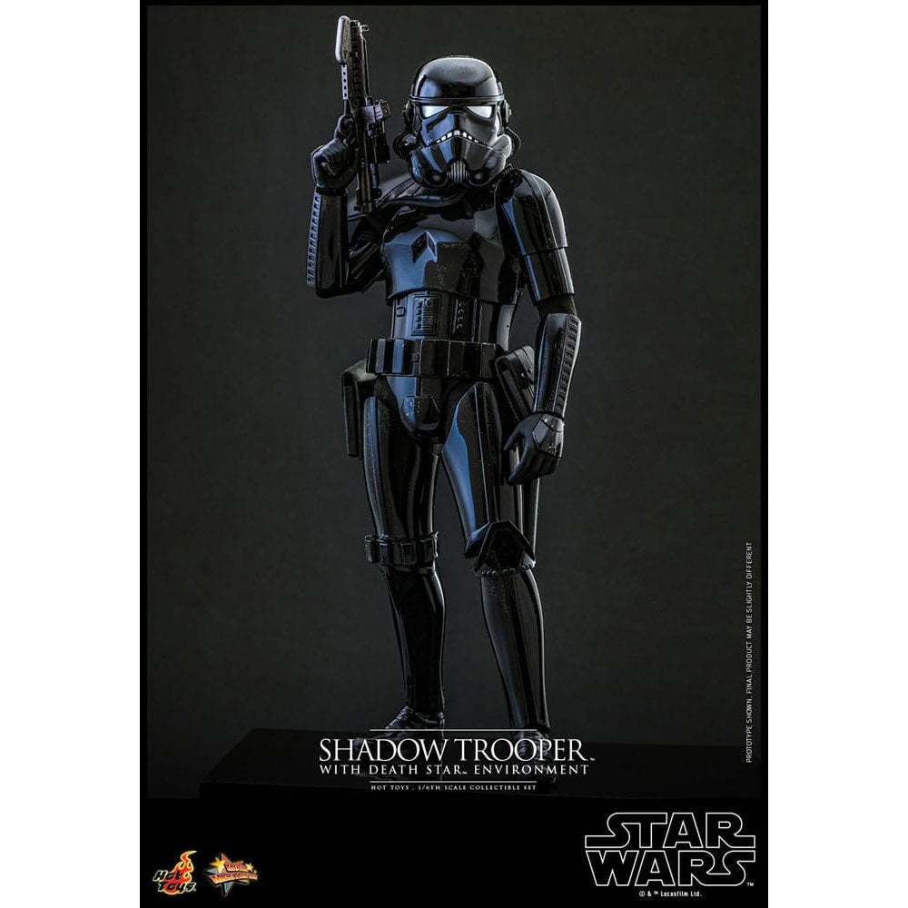 Star Wars Movie Masterpiece 1/6 Shadow Trooper with Death Star Environment