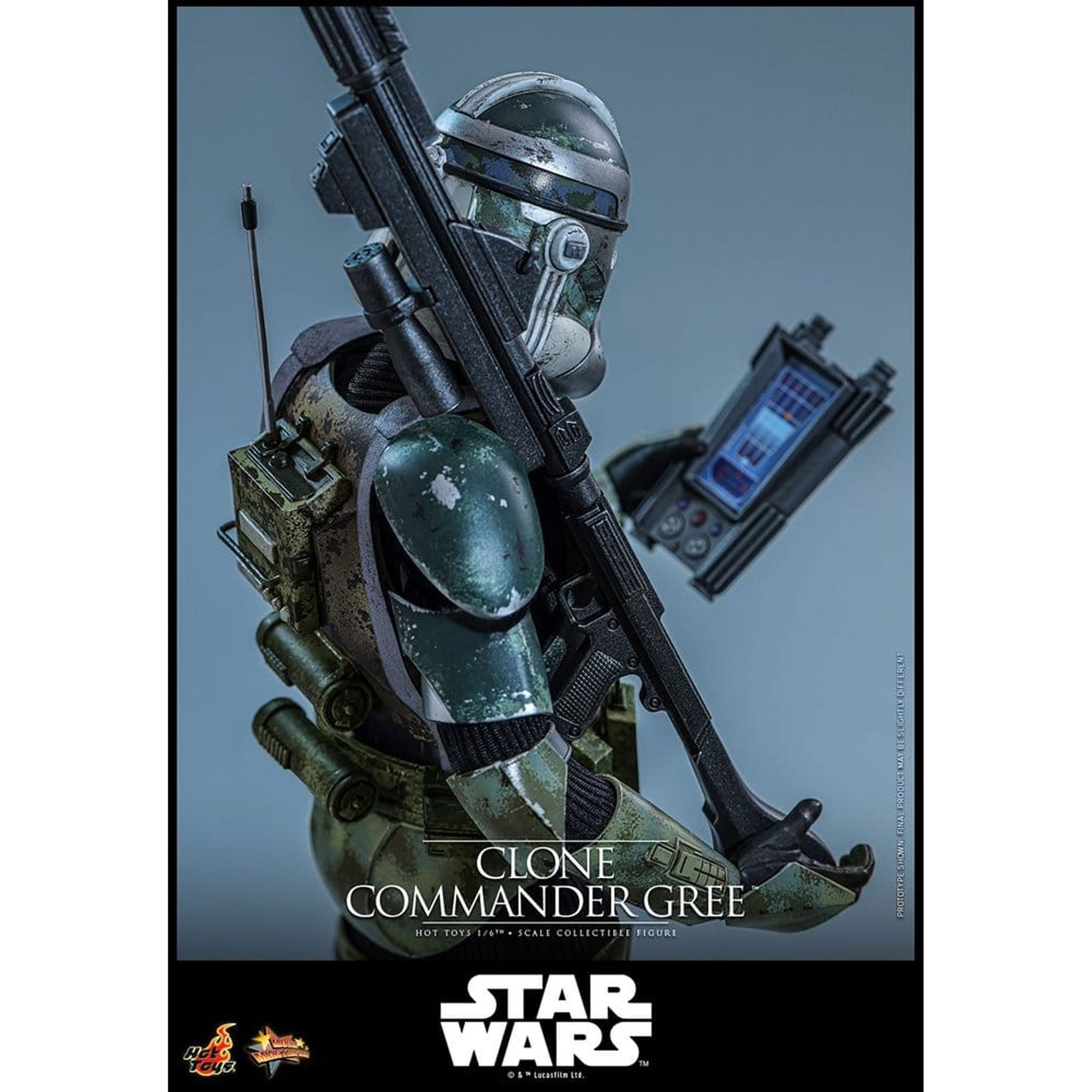 Star Wars Movie Masterpiece 1/6 Clone Commander Gree -Action Figure
