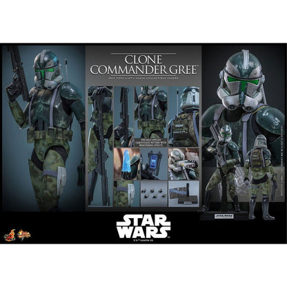 Star Wars Movie Masterpiece 1/6 Clone Commander Gree -Action Figure