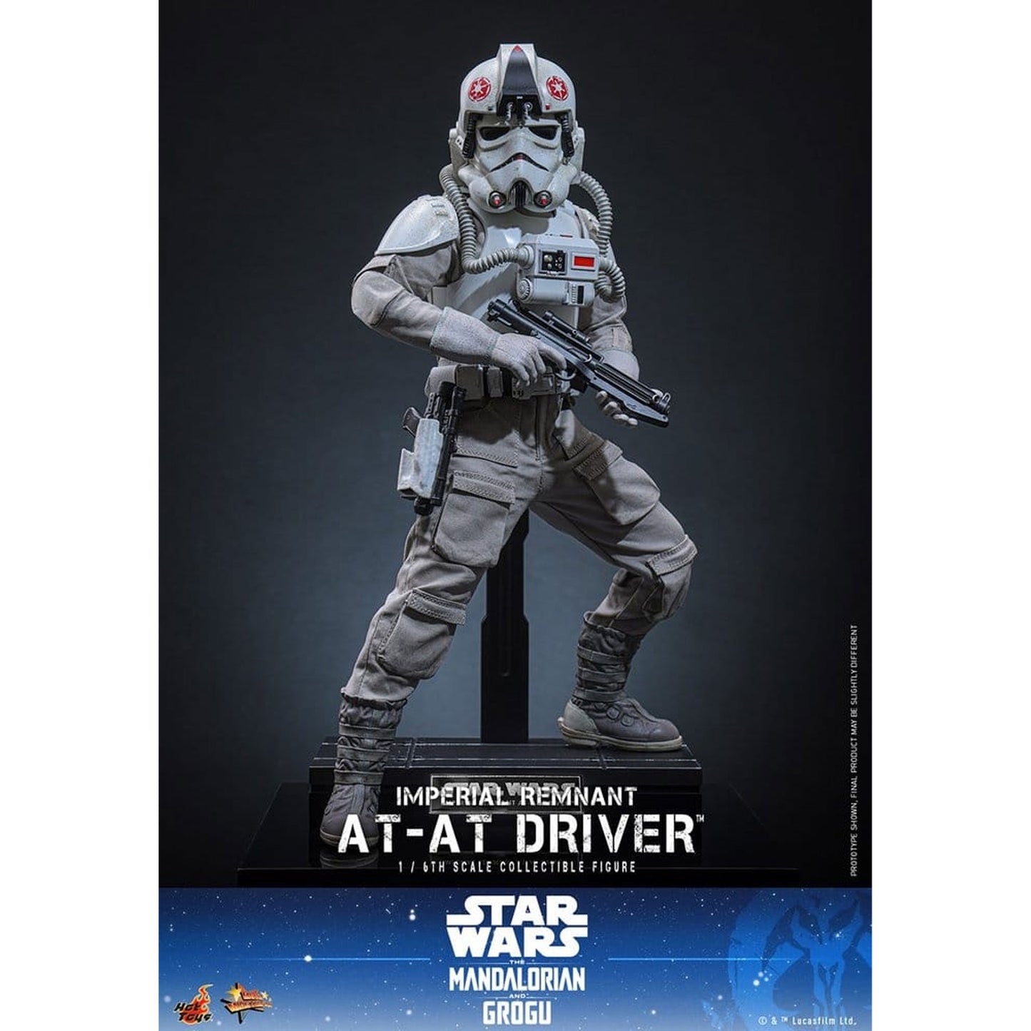 Star Wars Movie Masterpiece 1/6 Imperial Remnant AT-AT Driver -Action Figure