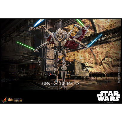 Star Wars Movie Masterpiece Diecast 1/6 General Grievous -Action Figuuri