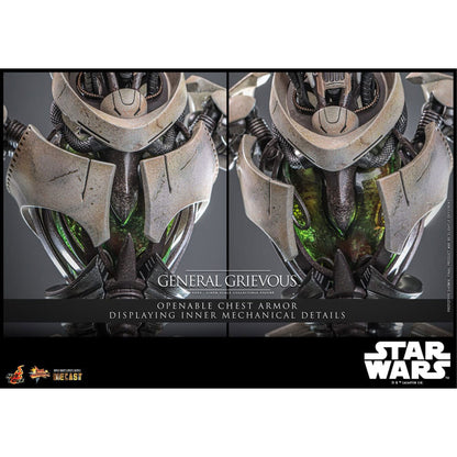 Star Wars Movie Masterpiece Diecast 1/6 General Grievous -Action Figuuri