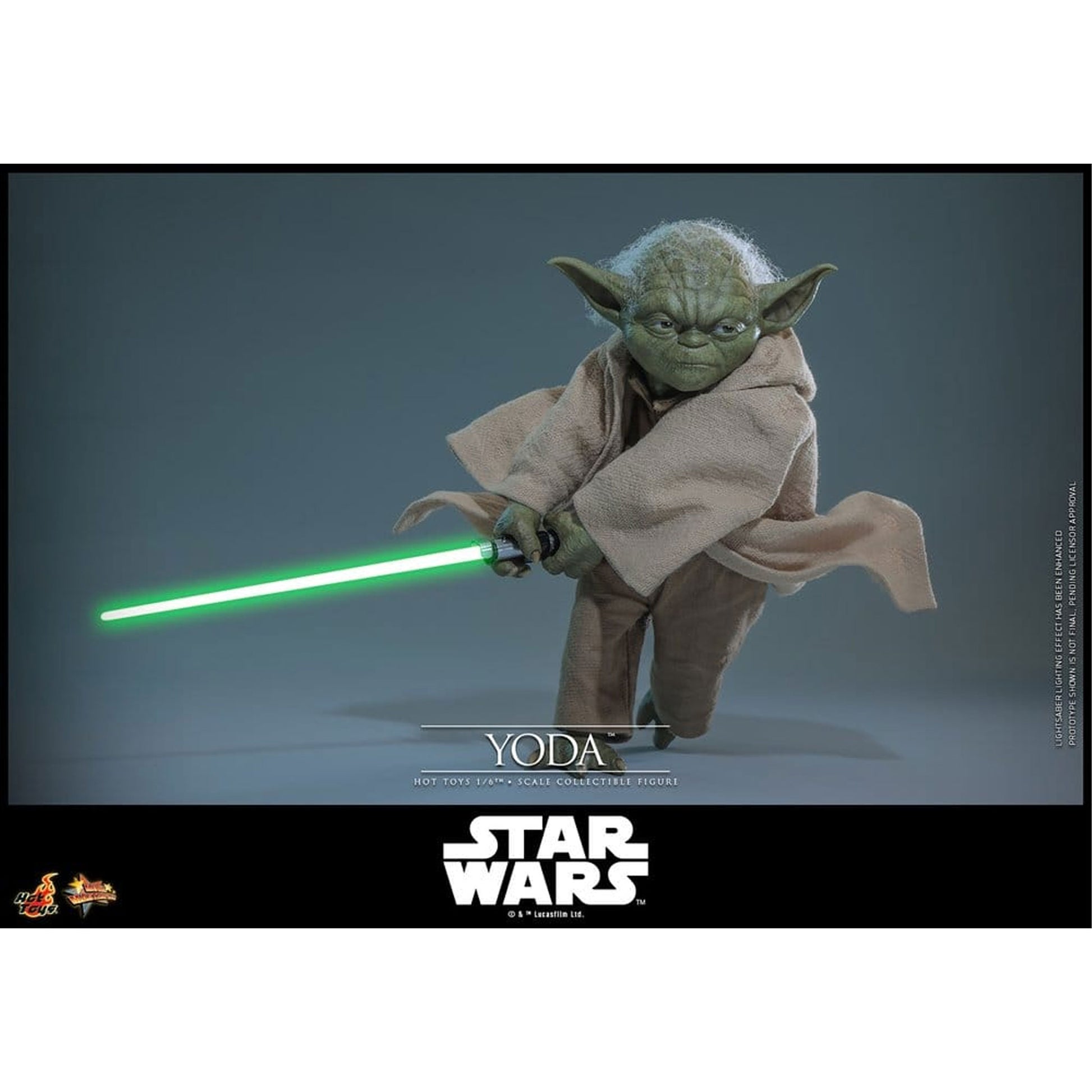 Star Wars: Revenge of the Sith Movie Masterpiece 1/6 Yoda -Action Figure 