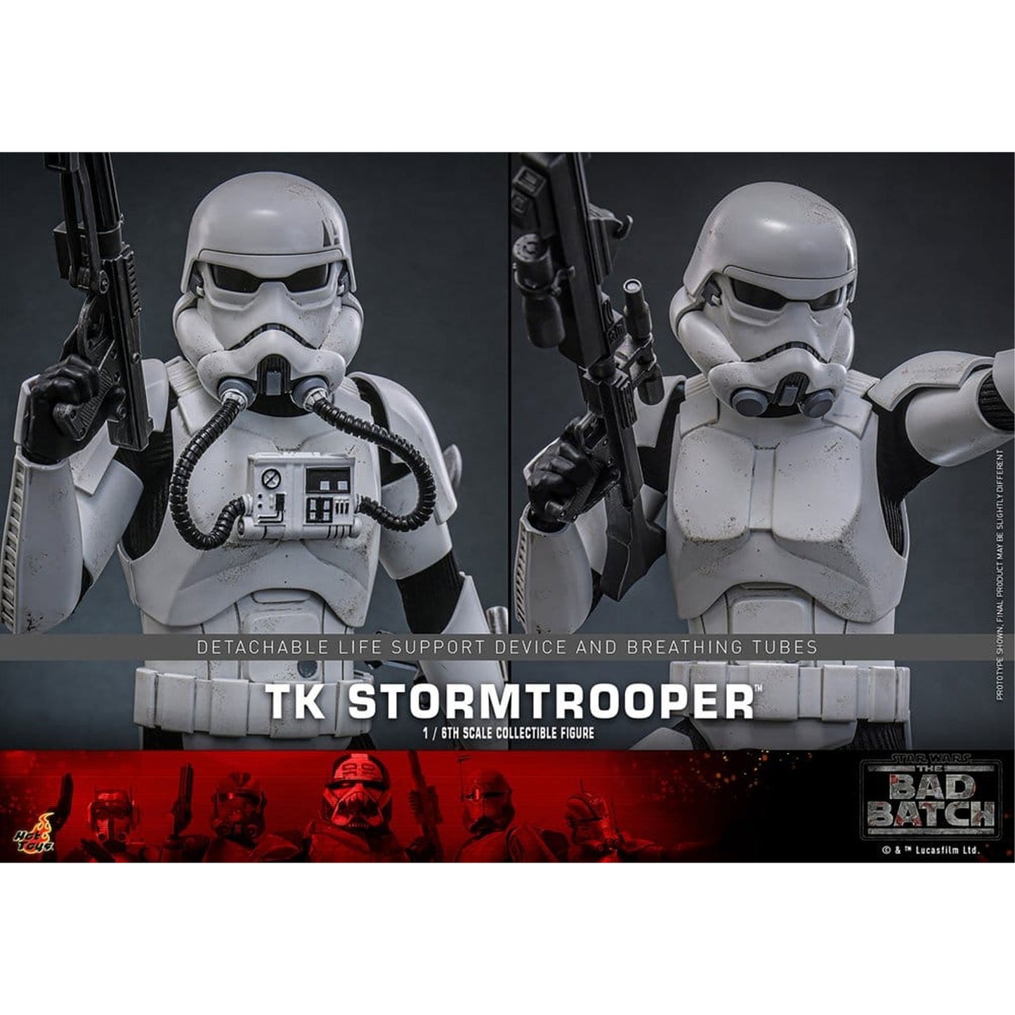 Star Wars: The Bad Batch 1/6 TK Stormtrooper -Action Figure