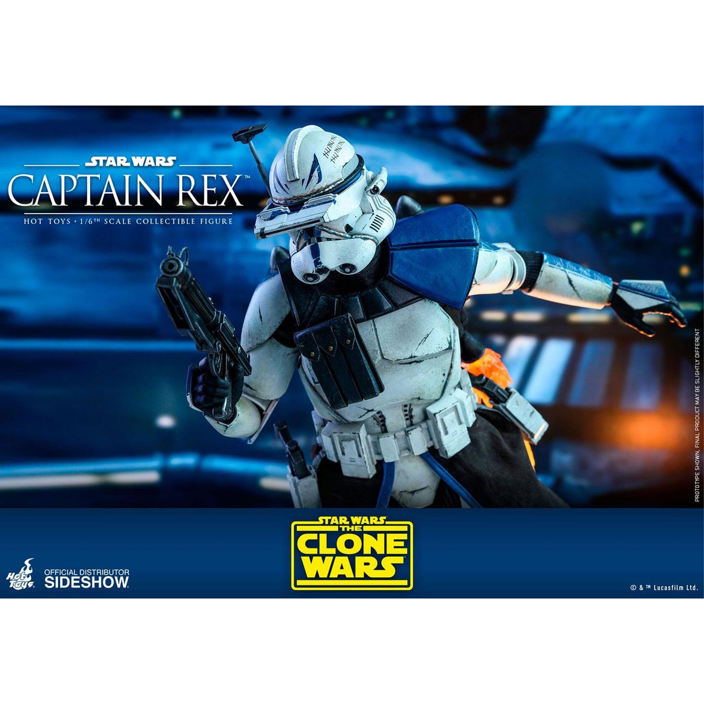 Star Wars The Clone Wars 1/6 Captain Rex