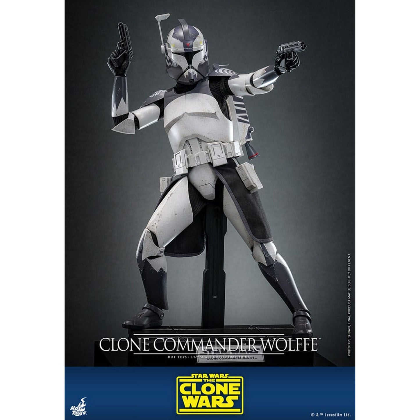 Star Wars: The Clone Wars 1/6 Clone Commander Wolffe