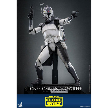 Star Wars: The Clone Wars 1/6 Clone Commander Wolffe Action Figure