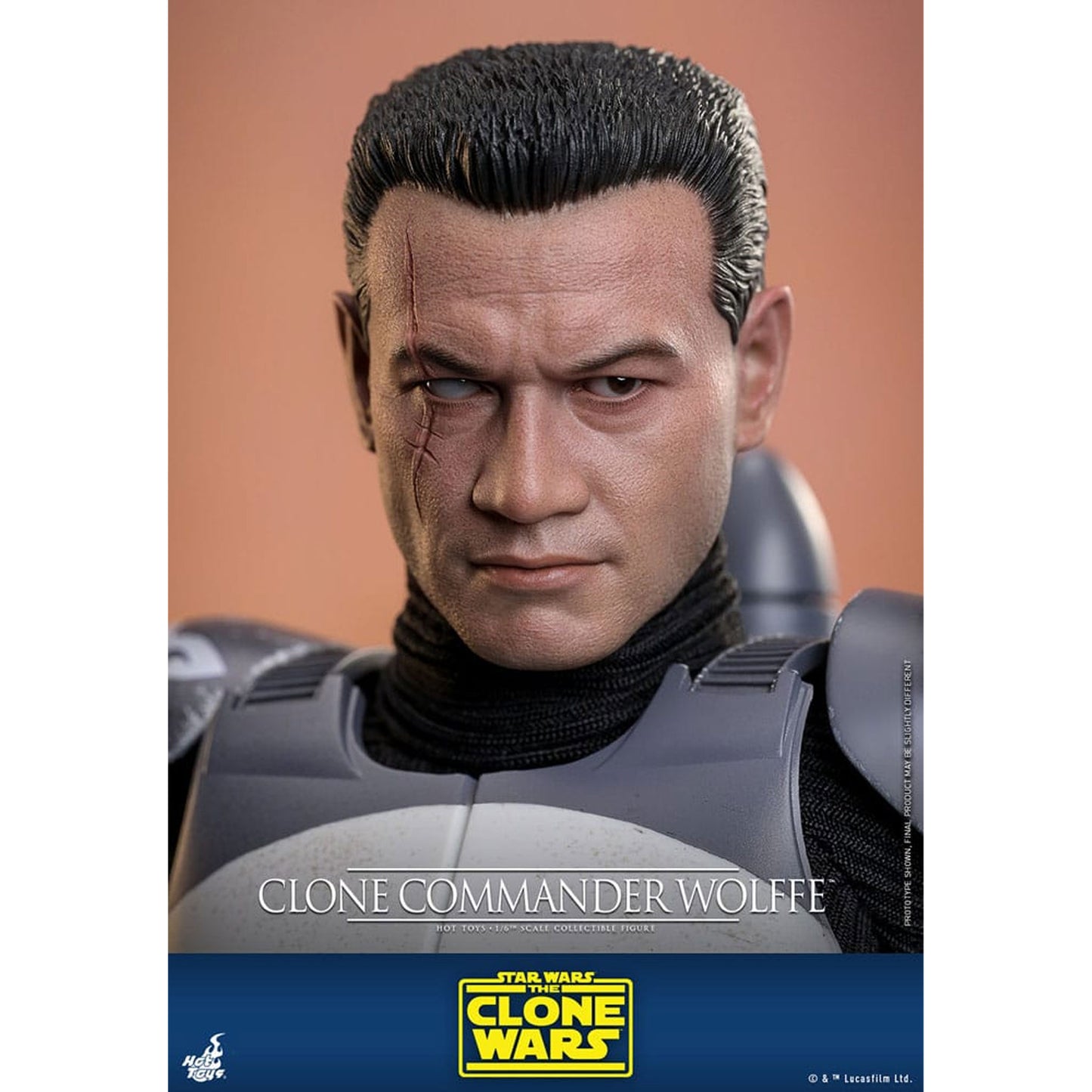 Star Wars: The Clone Wars 1/6 Clone Commander Wolffe