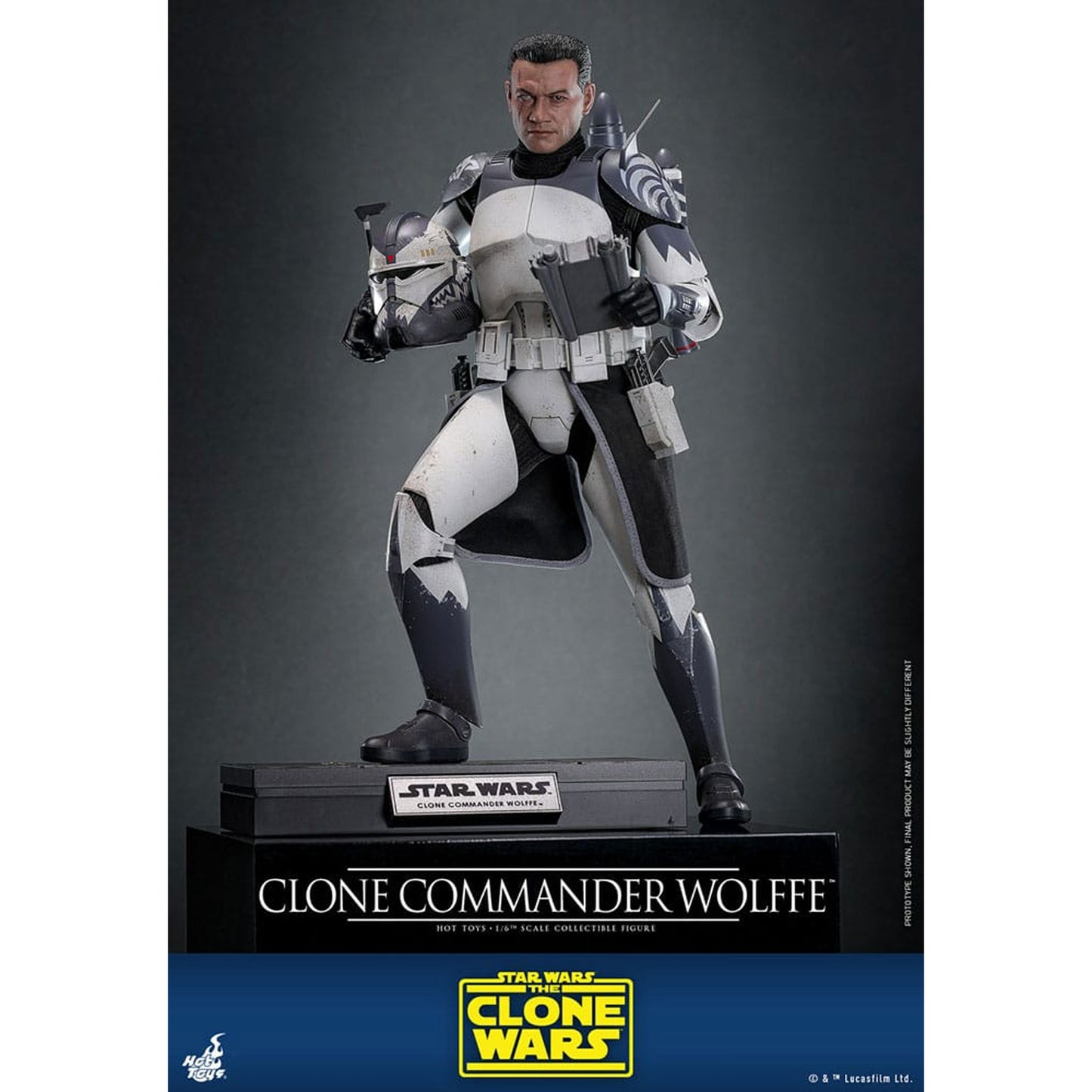 Star Wars: The Clone Wars 1/6 Clone Commander Wolffe