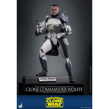 Star Wars: The Clone Wars 1/6 Clone Commander Wolffe Action Figure