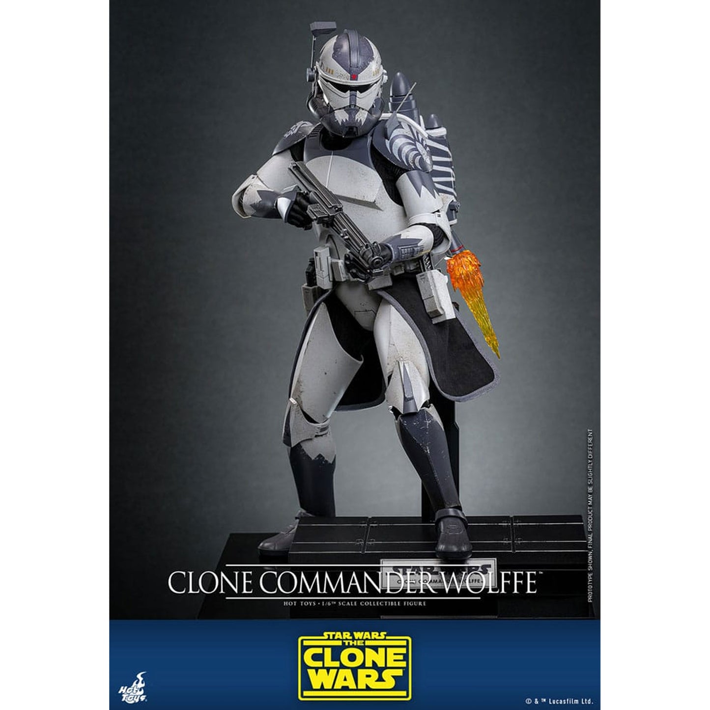 Star Wars: The Clone Wars 1/6 Clone Commander Wolffe