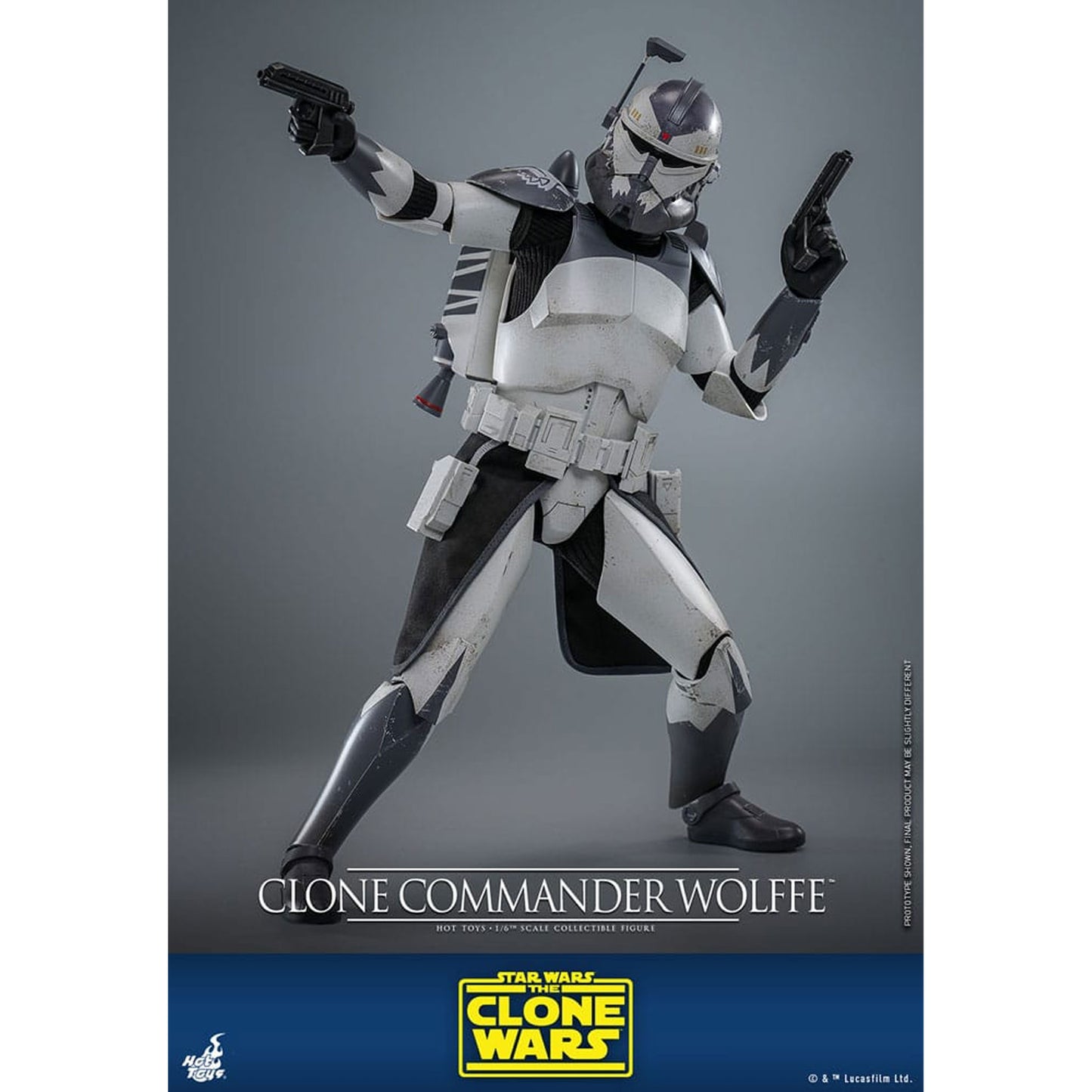 Star Wars: The Clone Wars 1/6 Clone Commander Wolffe