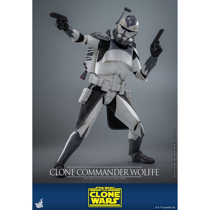 Star Wars: The Clone Wars 1/6 Clone Commander Wolffe Action Figure