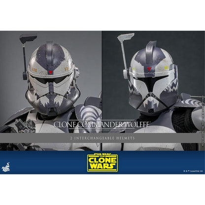 Star Wars: The Clone Wars 1/6 Clone Commander Wolffe Action Figure