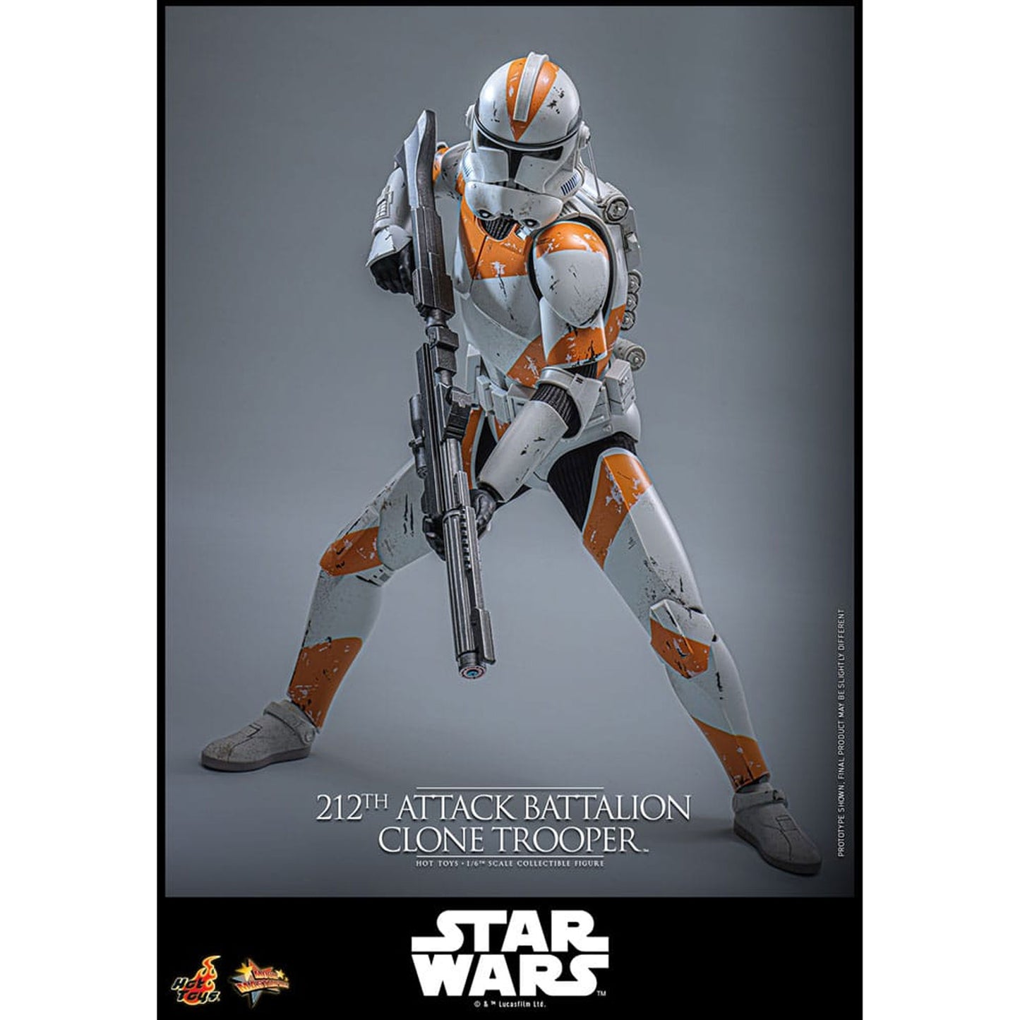Star Wars: The Clone Wars 1/6 212th Attack Battalion Clone Trooper -Action Figure