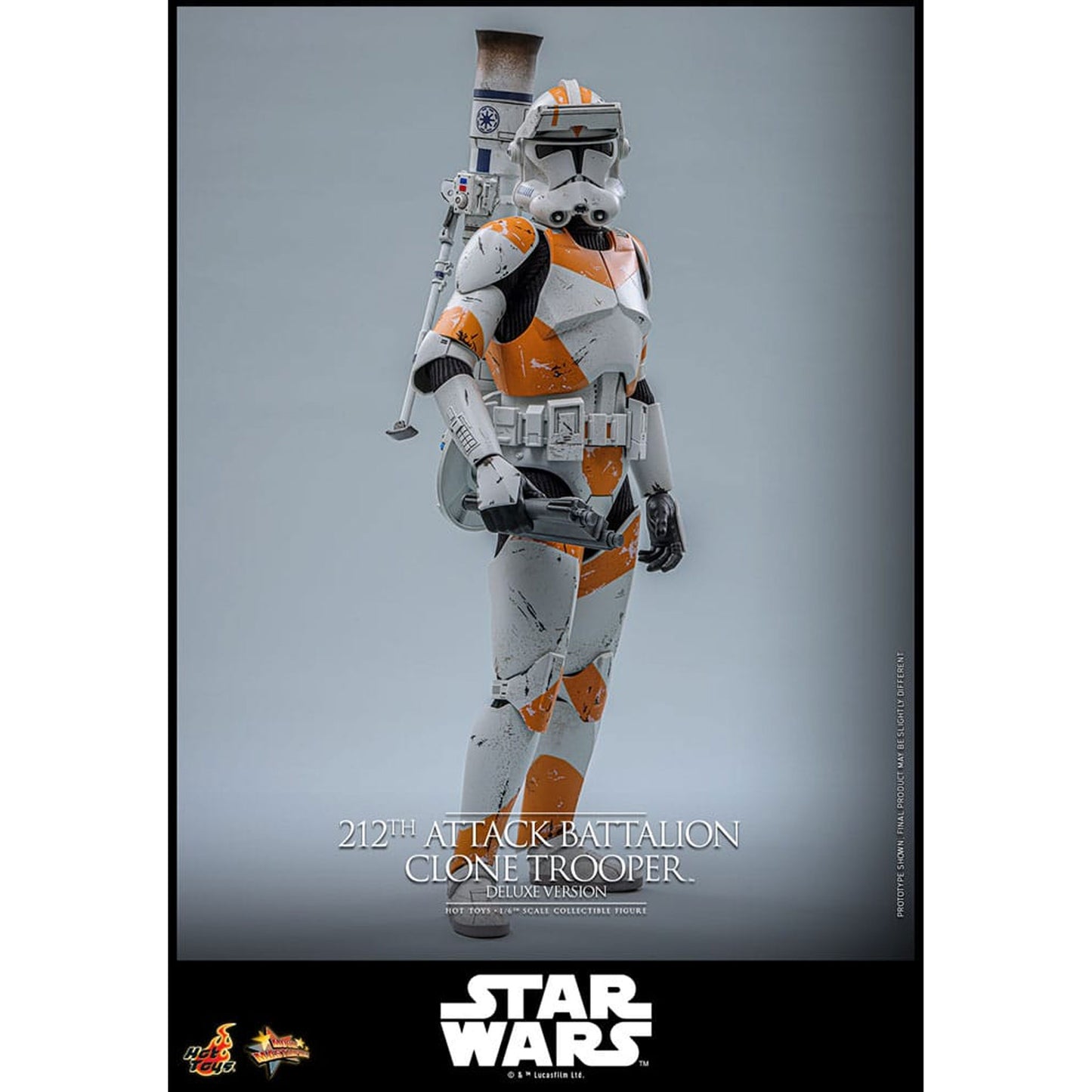 Star Wars: The Clone Wars 1/6 212th Attack Battalion Clone Trooper Deluxe Version -Action Figure