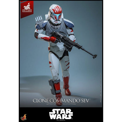 Star Wars: The Clone Wars Television Masterpiece 1/6 Clone Commando Sev (Hot Toys Exclusive) -Action Figure