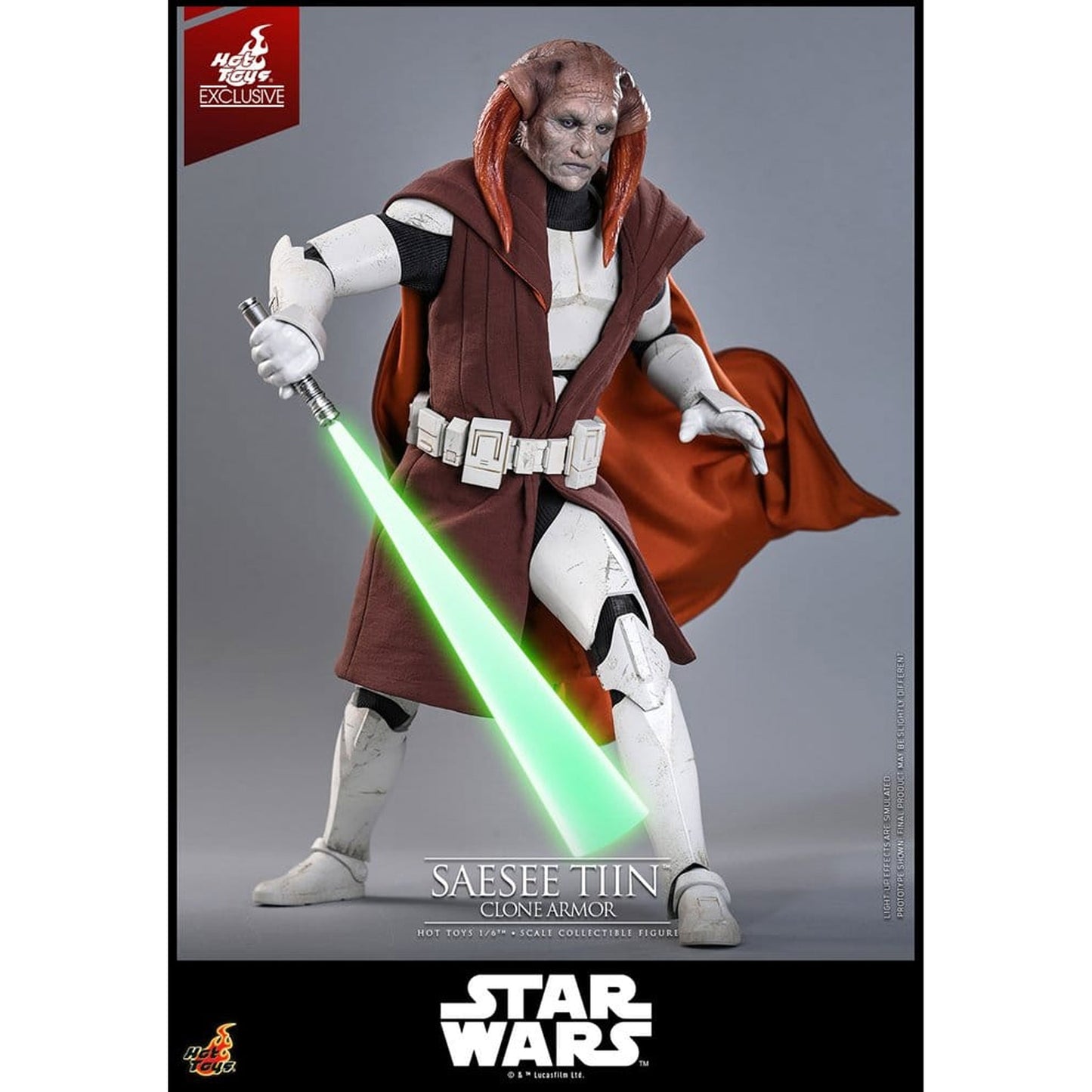 Star Wars: The Clone Wars Television Masterpiece 1/6 Saesee Tiin (Clone Armor) (Hot Toys Exclusive) -Action Figure
