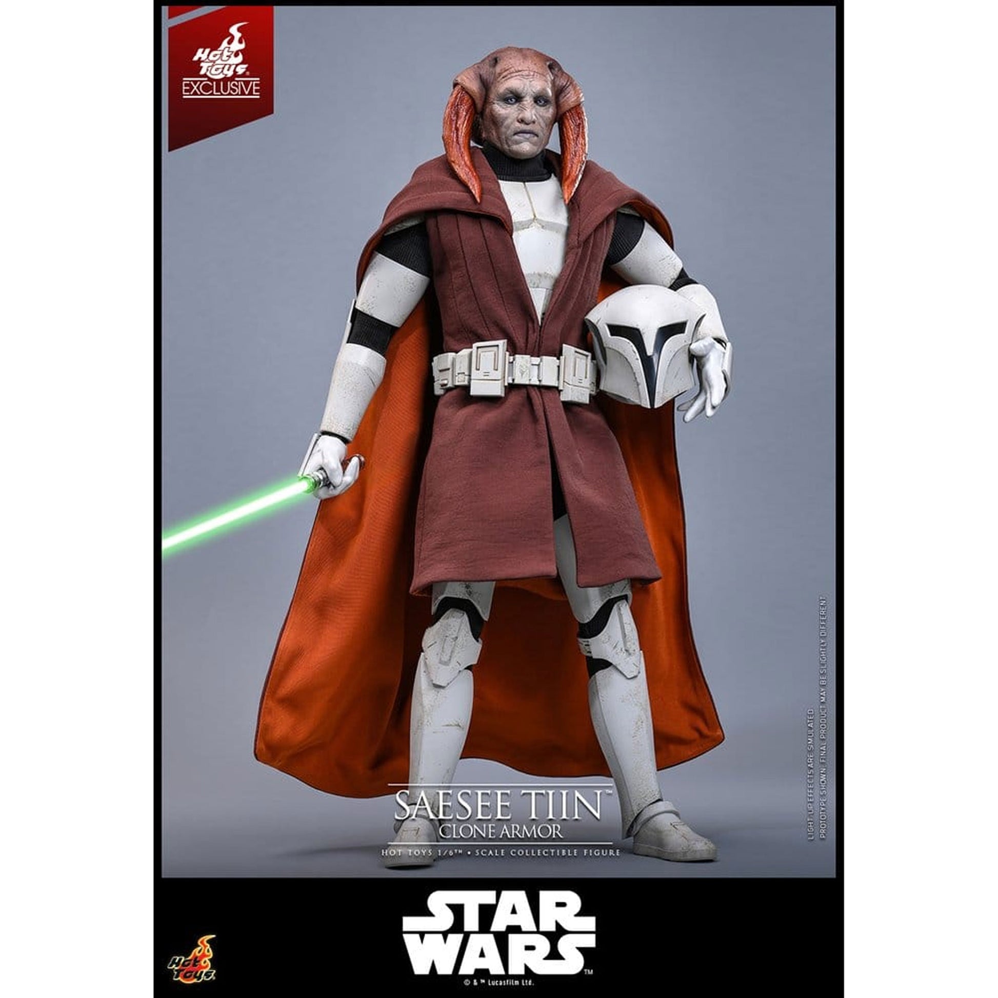 Star Wars: The Clone Wars Television Masterpiece 1/6 Saesee Tiin (Clone Armor) (Hot Toys Exclusive) -Action Figure