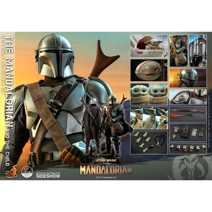 Star Wars The Mandalorian 2-Pack 1/4 The Mandalorian & The Child -Action Figure